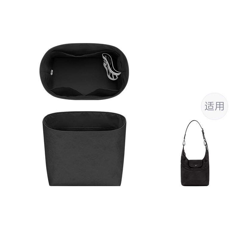FANJI Longchamp Xtra Hobo Vertical Shoulder Bag