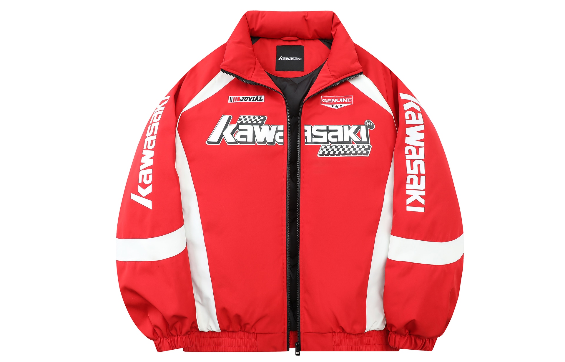 Kawasaki/川崎 Kawasaki Retro Motorcycle Down Jacket