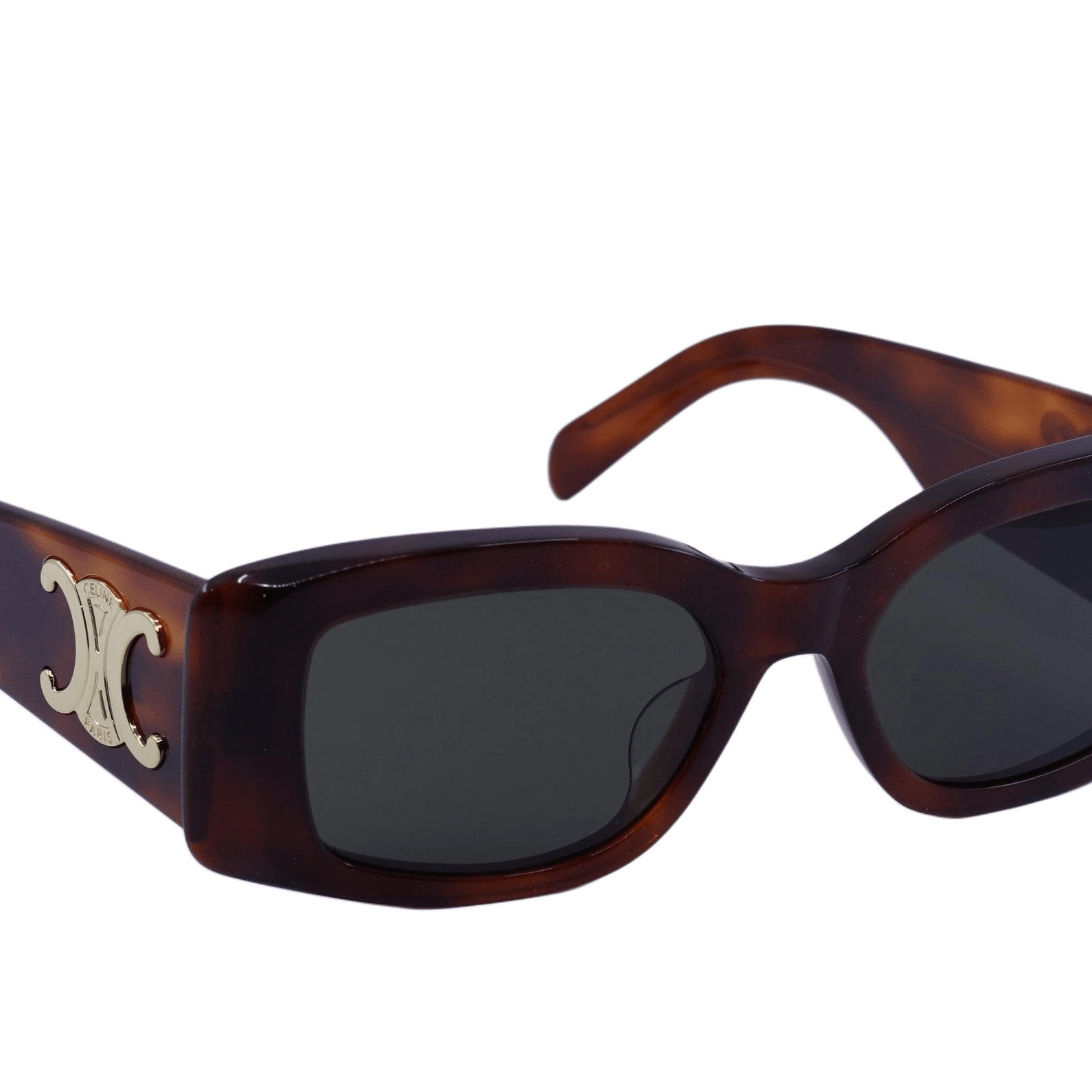 Celine Square Sunglasses Tortoise — фото 4