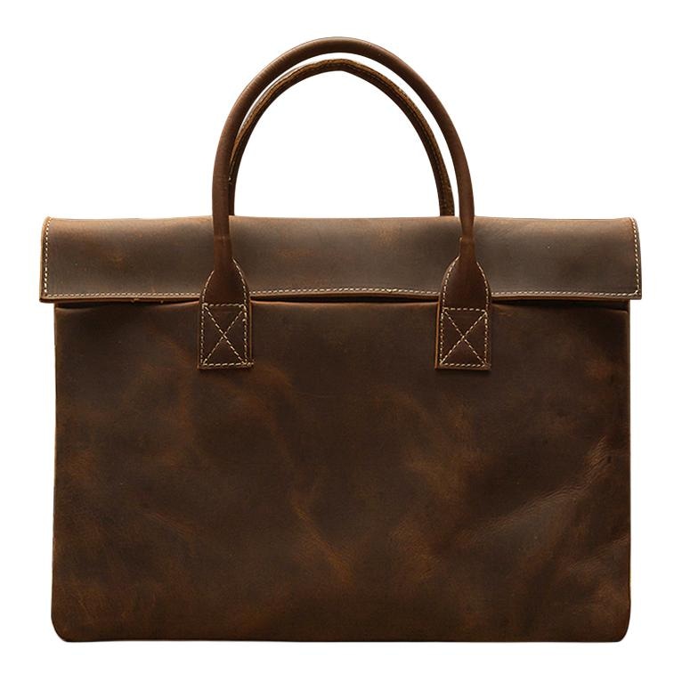Simple&nature Briefcase Brown