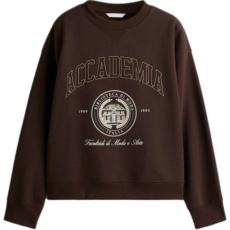 H&M Comfortable Letter Casual Sweatshirt