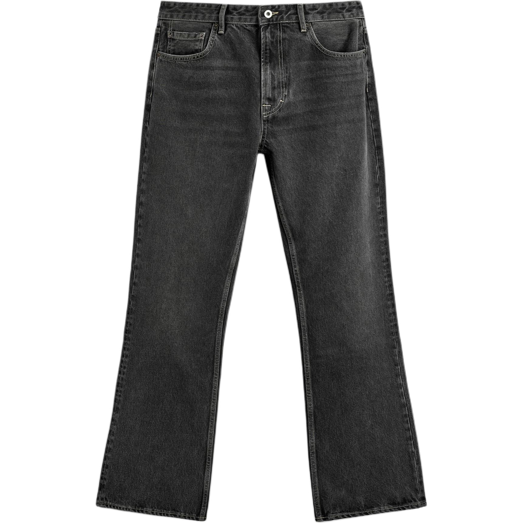 Джинсы ZARA Washed Mid-Rise Jeans