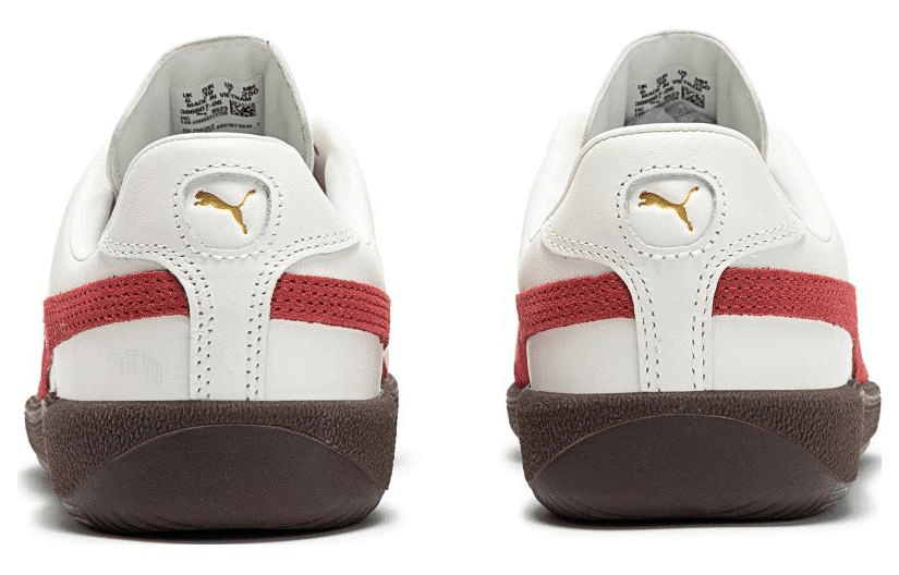Puma Army Trainer White Brown Red — фото 8