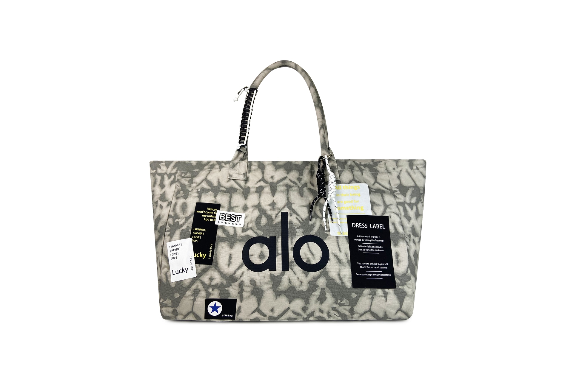 Alo Yoga Denim Star Tote Bag — фото 6
