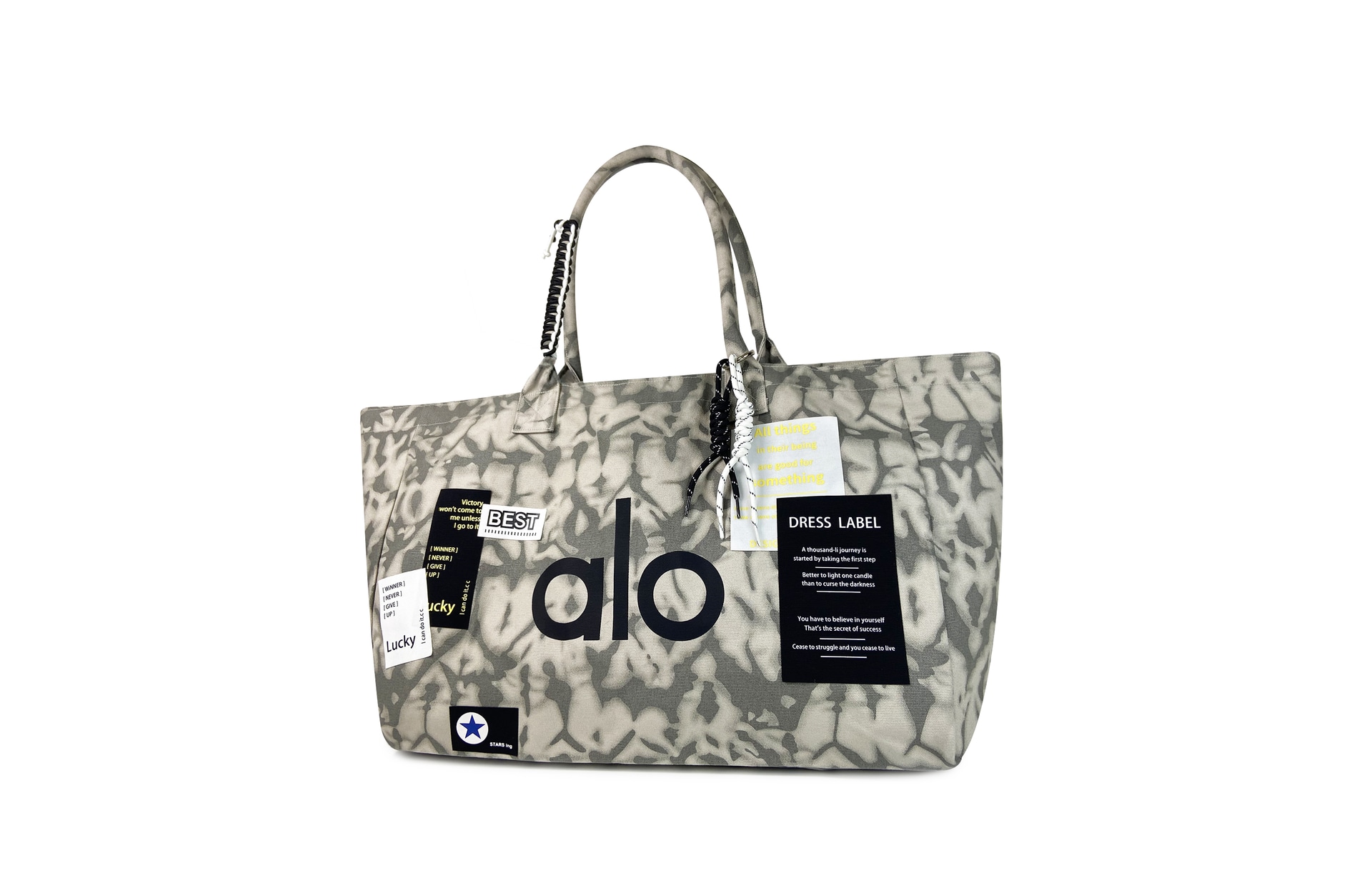 Alo Yoga Denim Star Tote Bag — фото 7