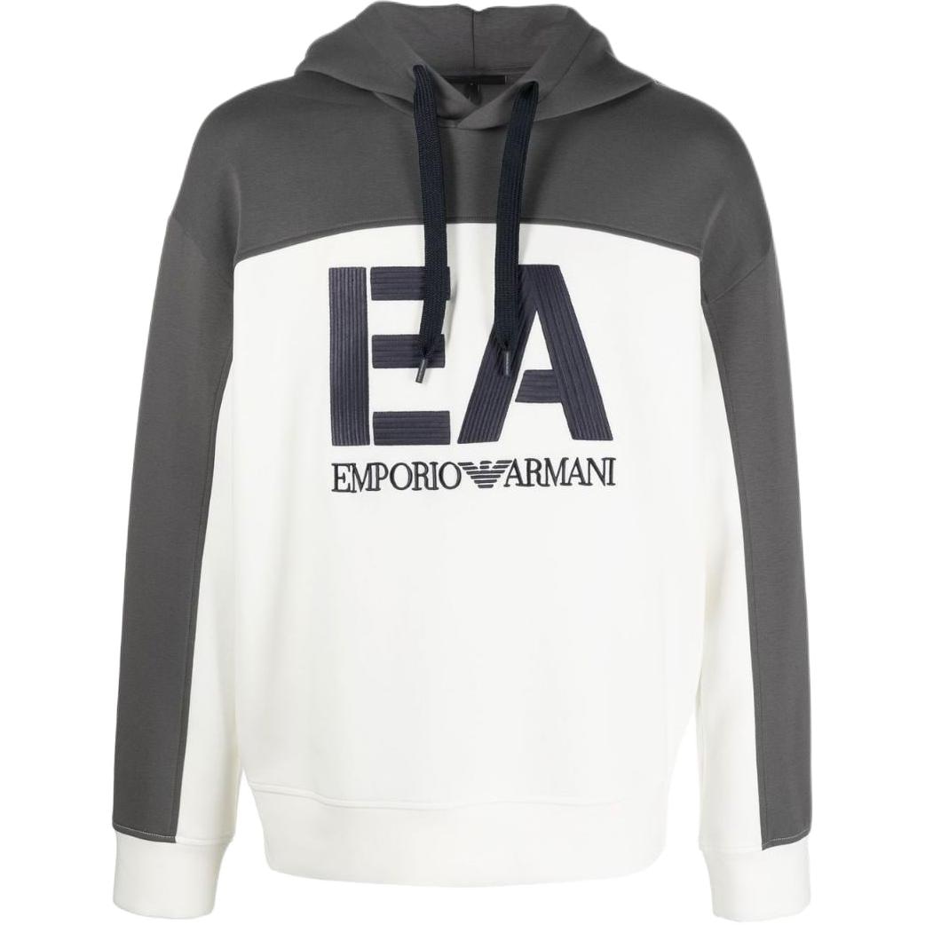 EMPORIO ARMANI/阿玛尼 Emporio Armani FW22 Logo Print Sweatshirt White
