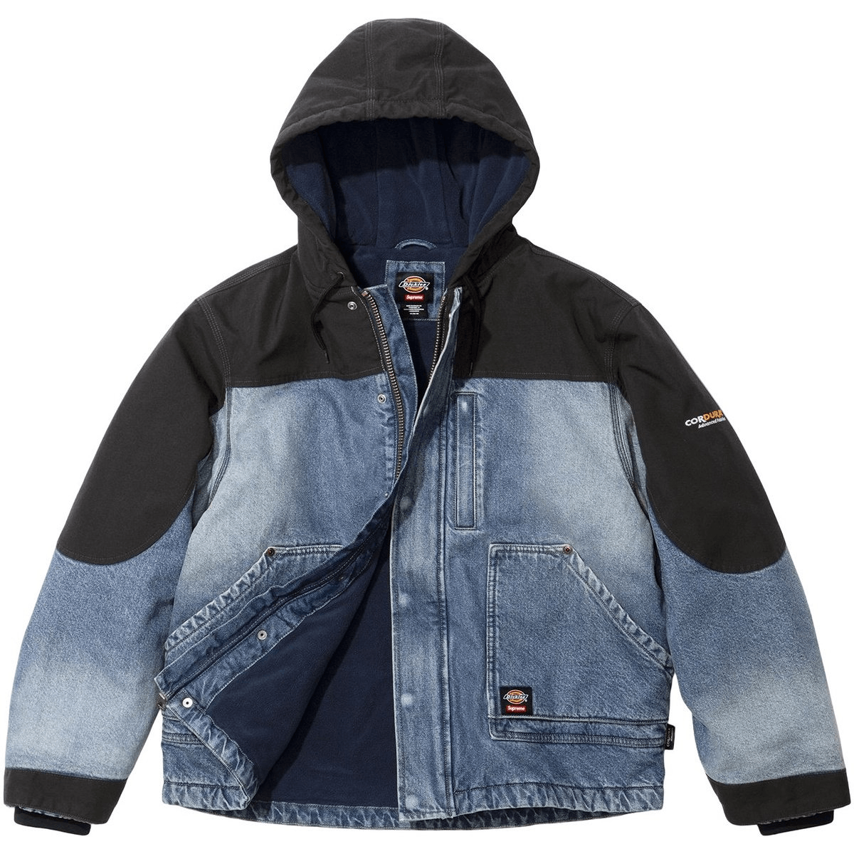 Supreme x Dickies Cordura Hooded Work Jacket — фото 11
