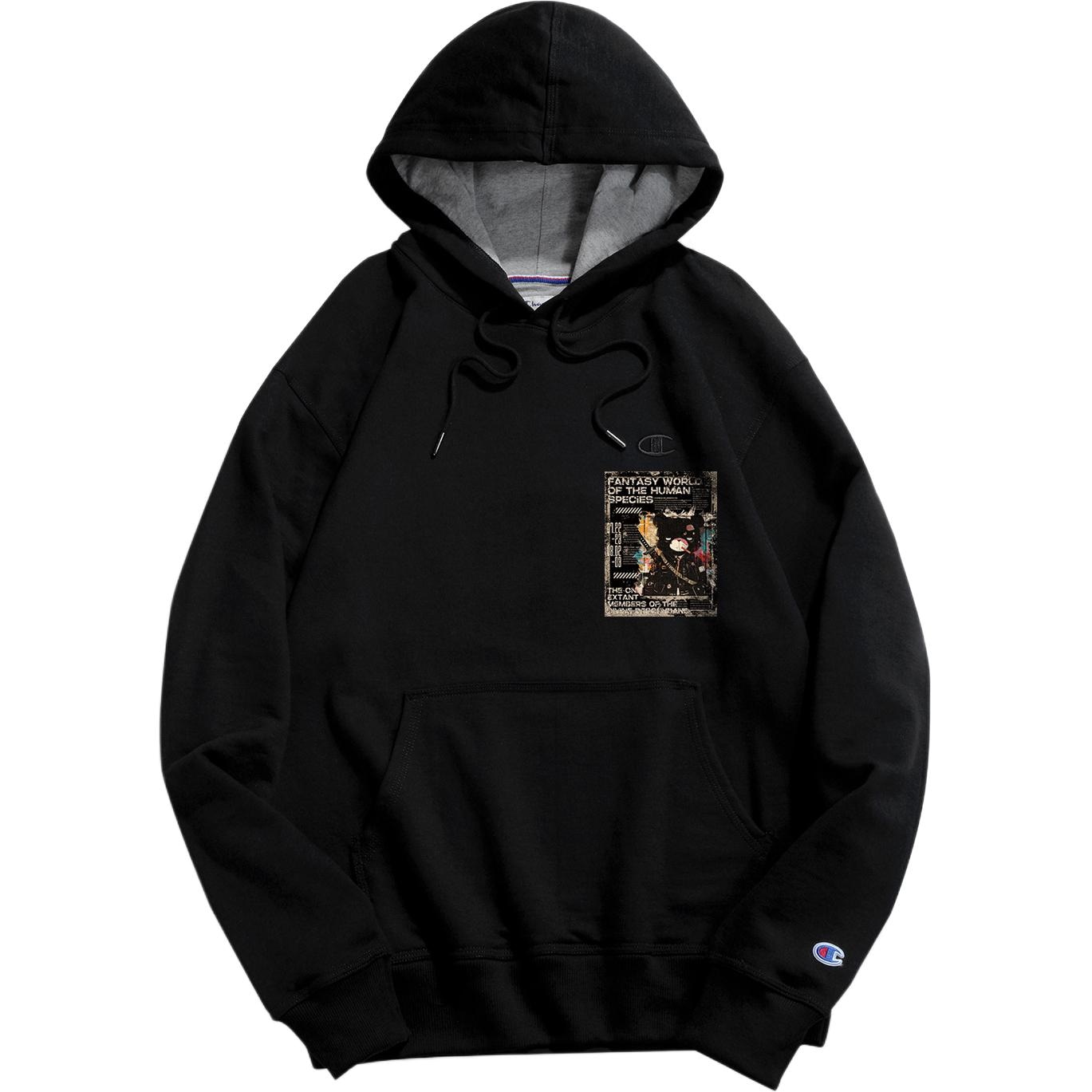 Champion Vintage Bear Hoodie Lined