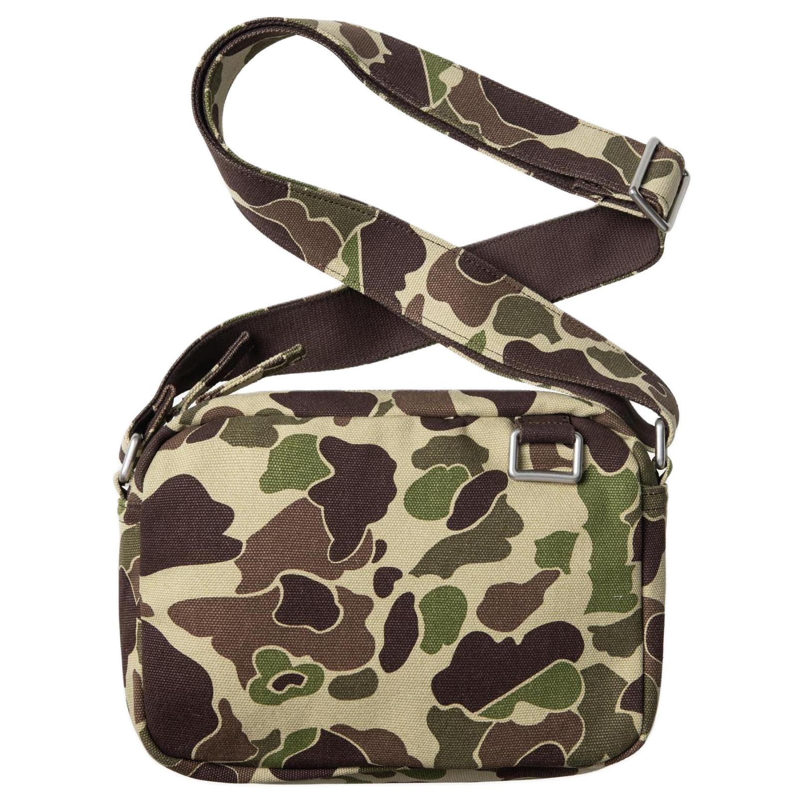 Carhartt WIP 2.9L Embroidered Logo Shoulder Bag Camouflage — фото 1