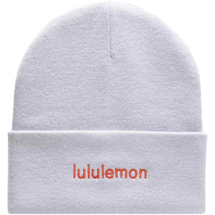 Lululemon Logo Beanie Pink Blue — фото 1