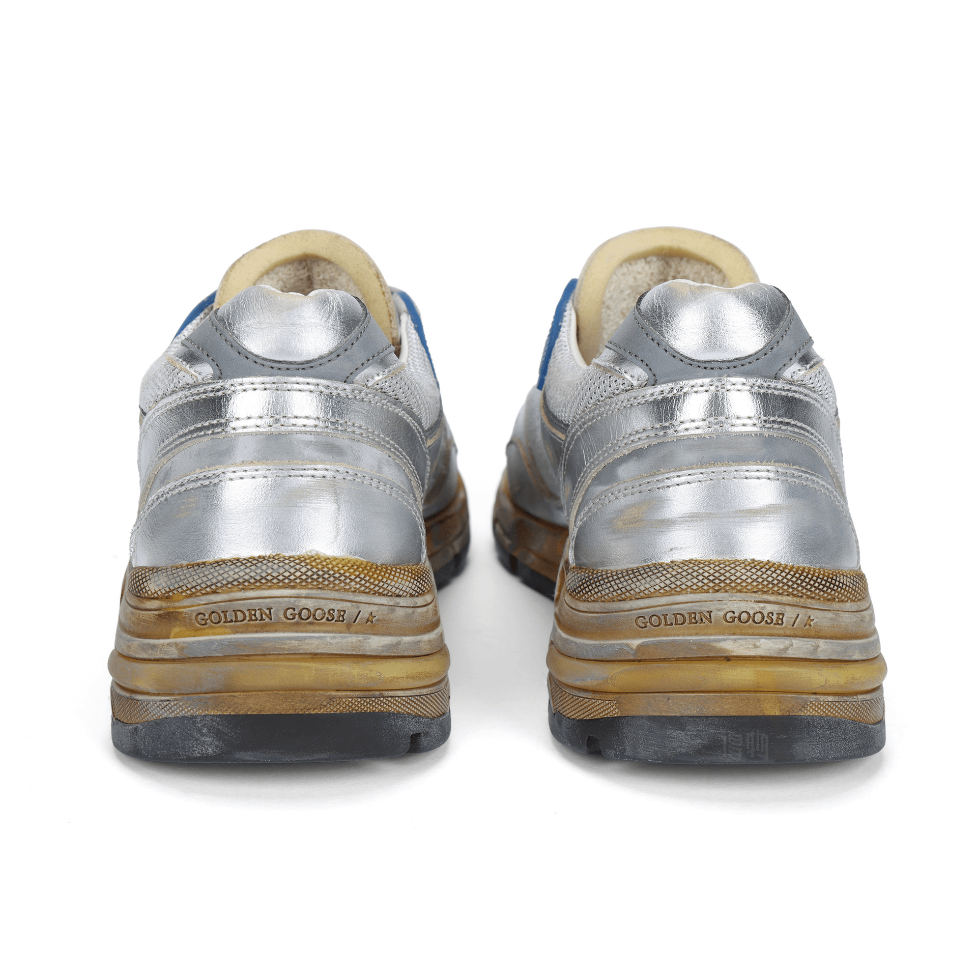 Golden Goose Dad-Star Silver Brown — фото 7