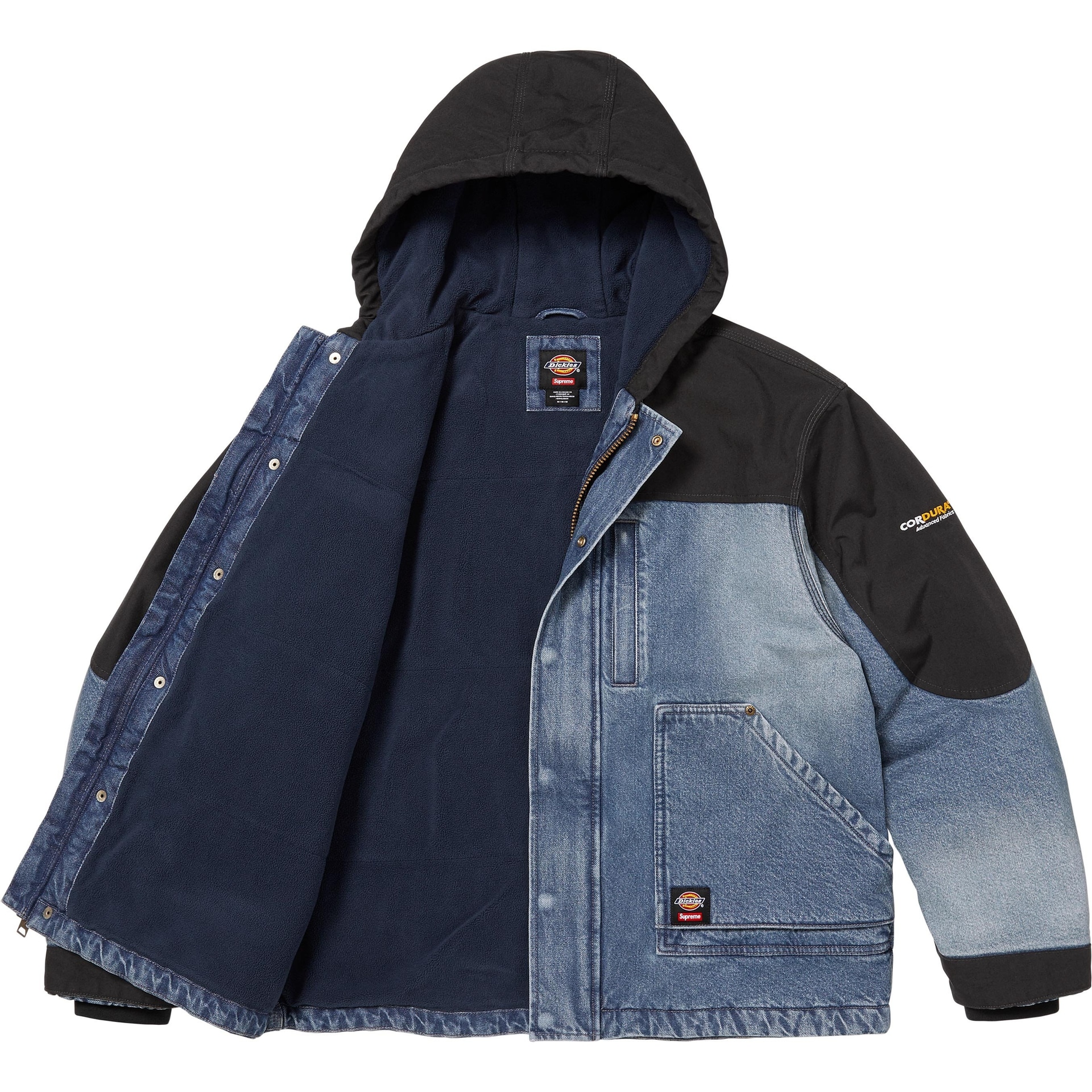 Supreme x Dickies Cordura Hooded Work Jacket — фото 10