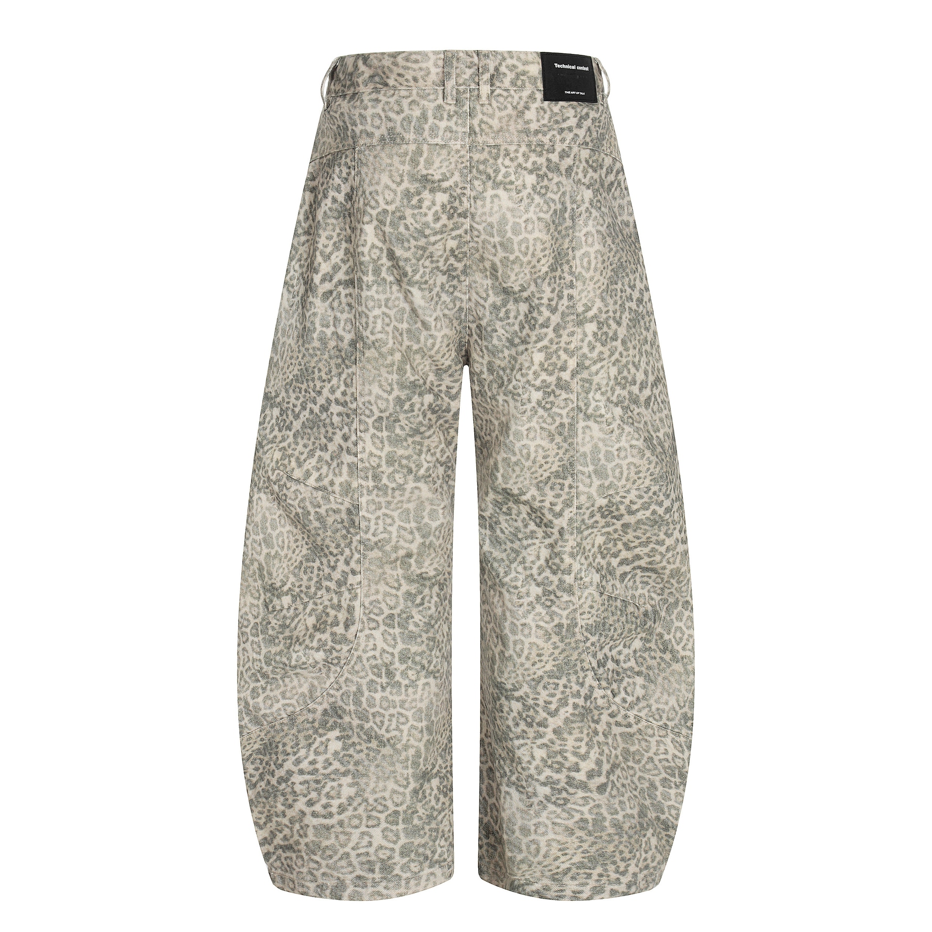 Stranger Lab Leopard Cargo Jeans — фото 1