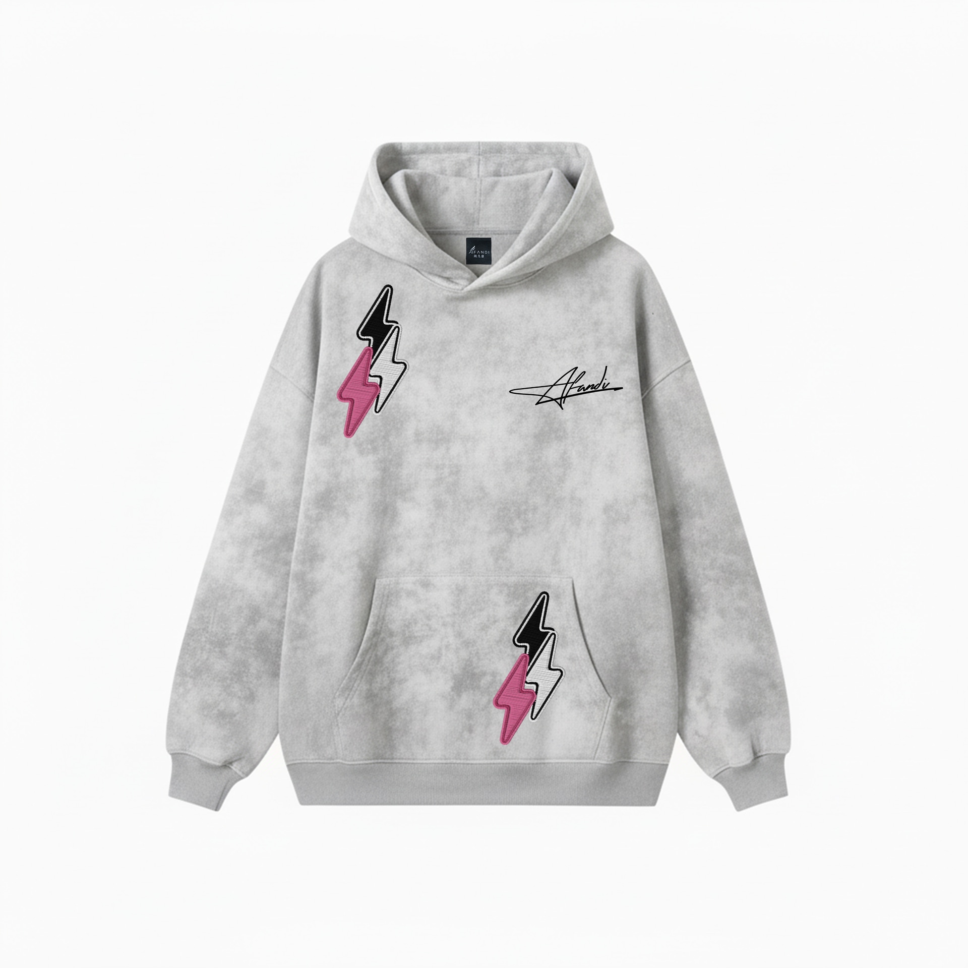 阿凡迪 Avandi Tie-Dye Stars Hoodie — фото 7