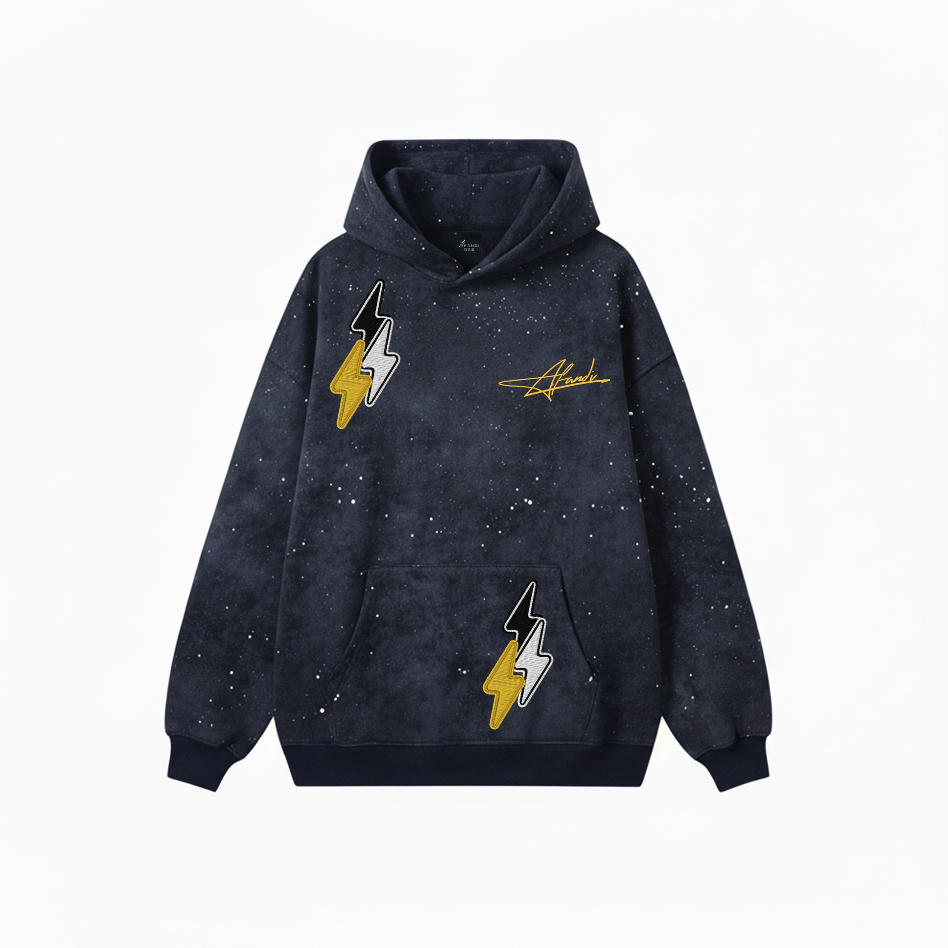 阿凡迪 Avandi Tie-Dye Stars Hoodie — фото 5