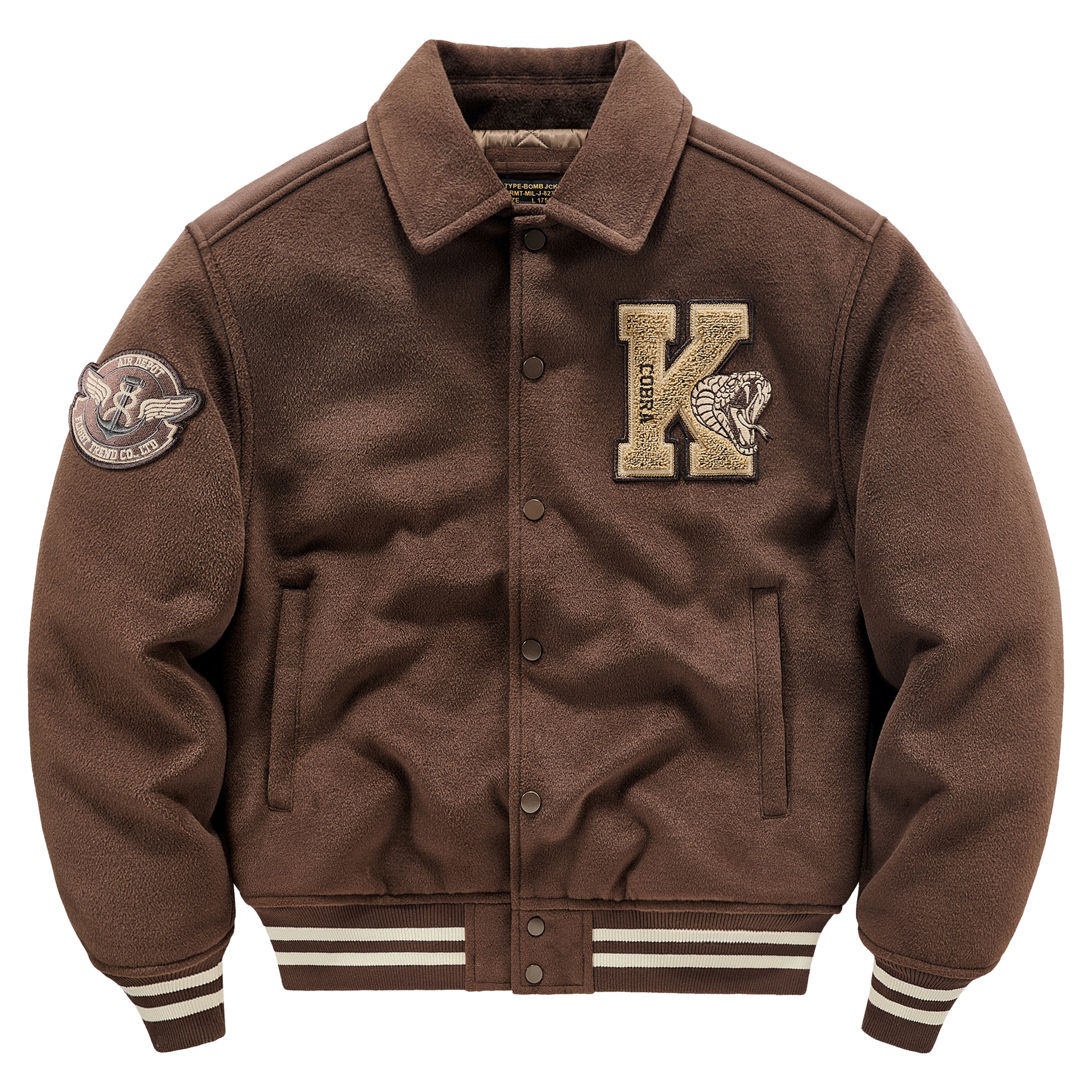 VIP Retro Embroidered Cotton Jacket
