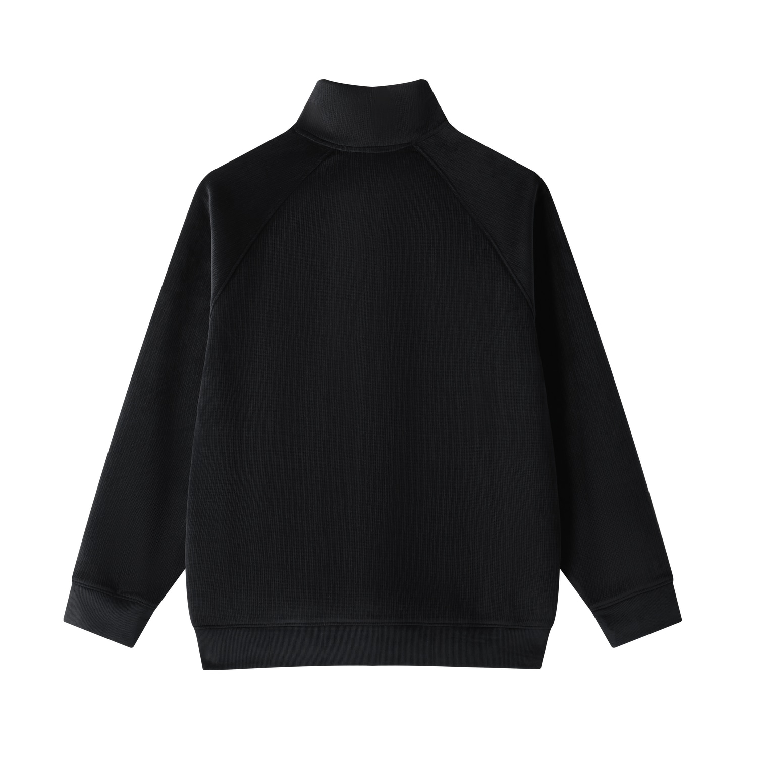 Herbel Half-Zip Casual Sweatshirt Black — фото 1