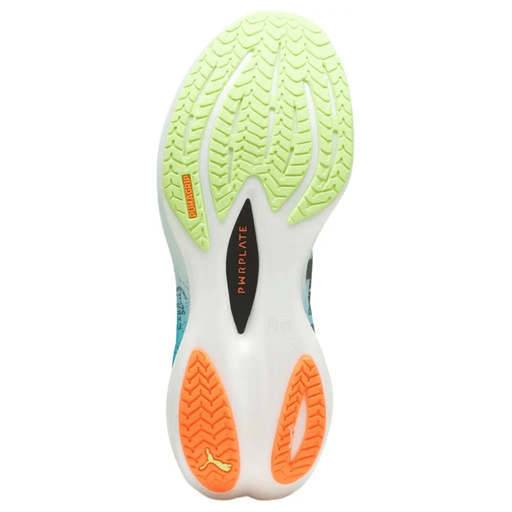 Puma Deviate NITRO 3 White Blue — фото 5