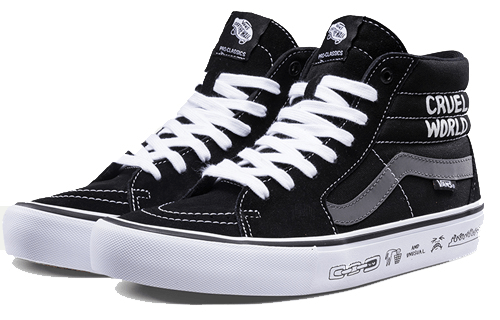 Vans SK8 PRO Black White — фото 7