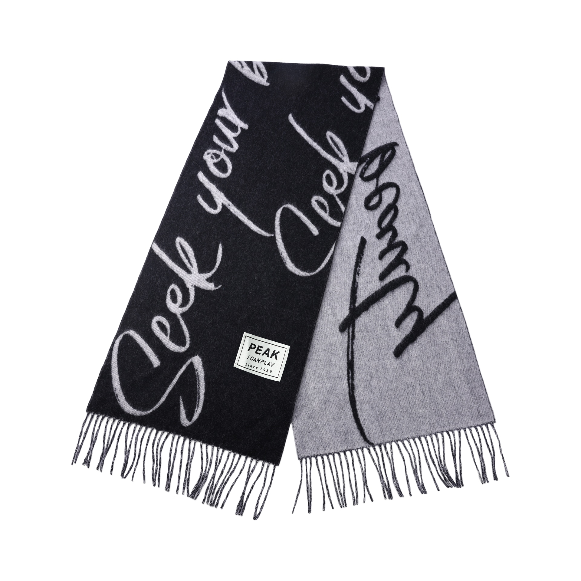 匹克 Peak Double-Sided Jacquard Scarf