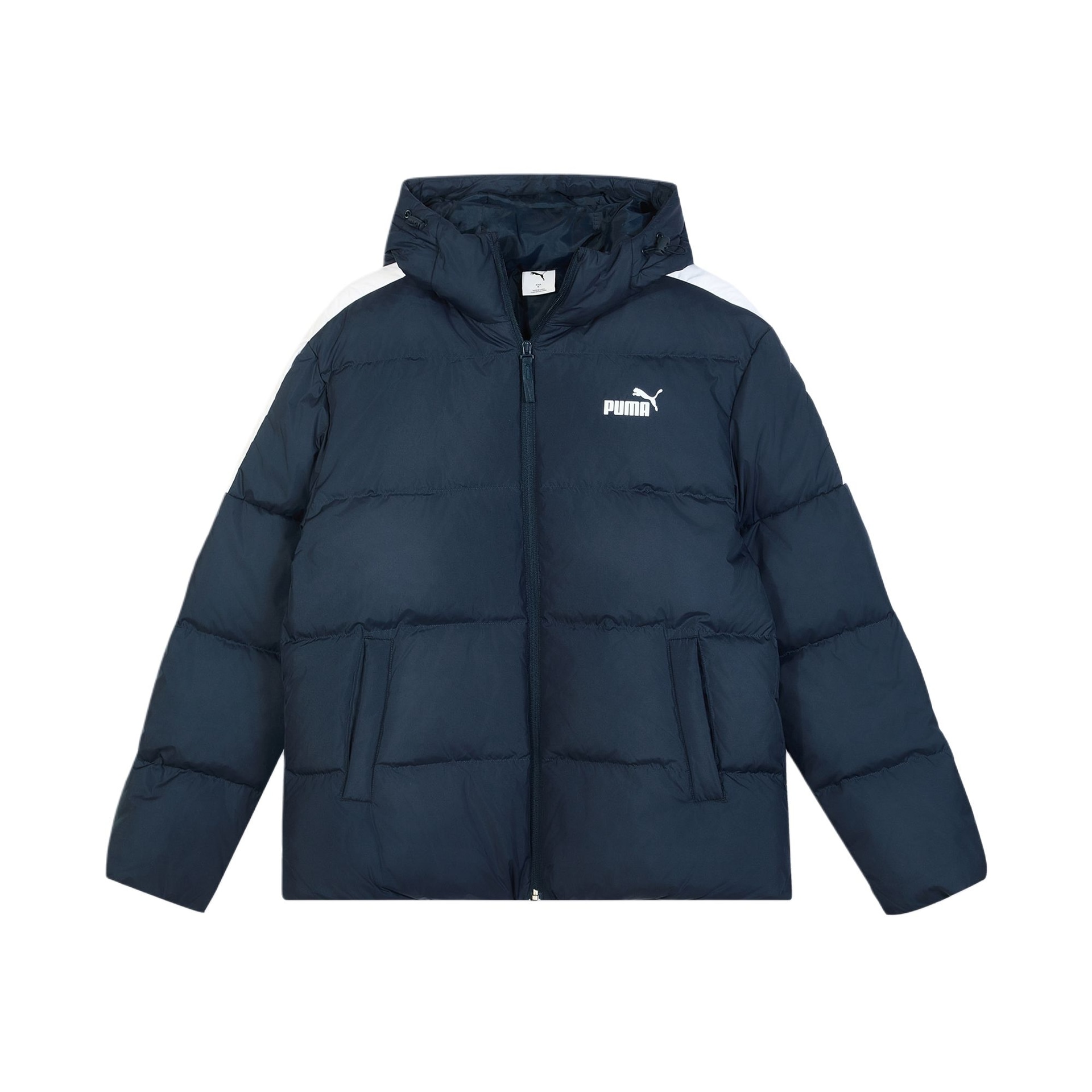 Puma CONTRAST PANEL HOODED DOWN JKT