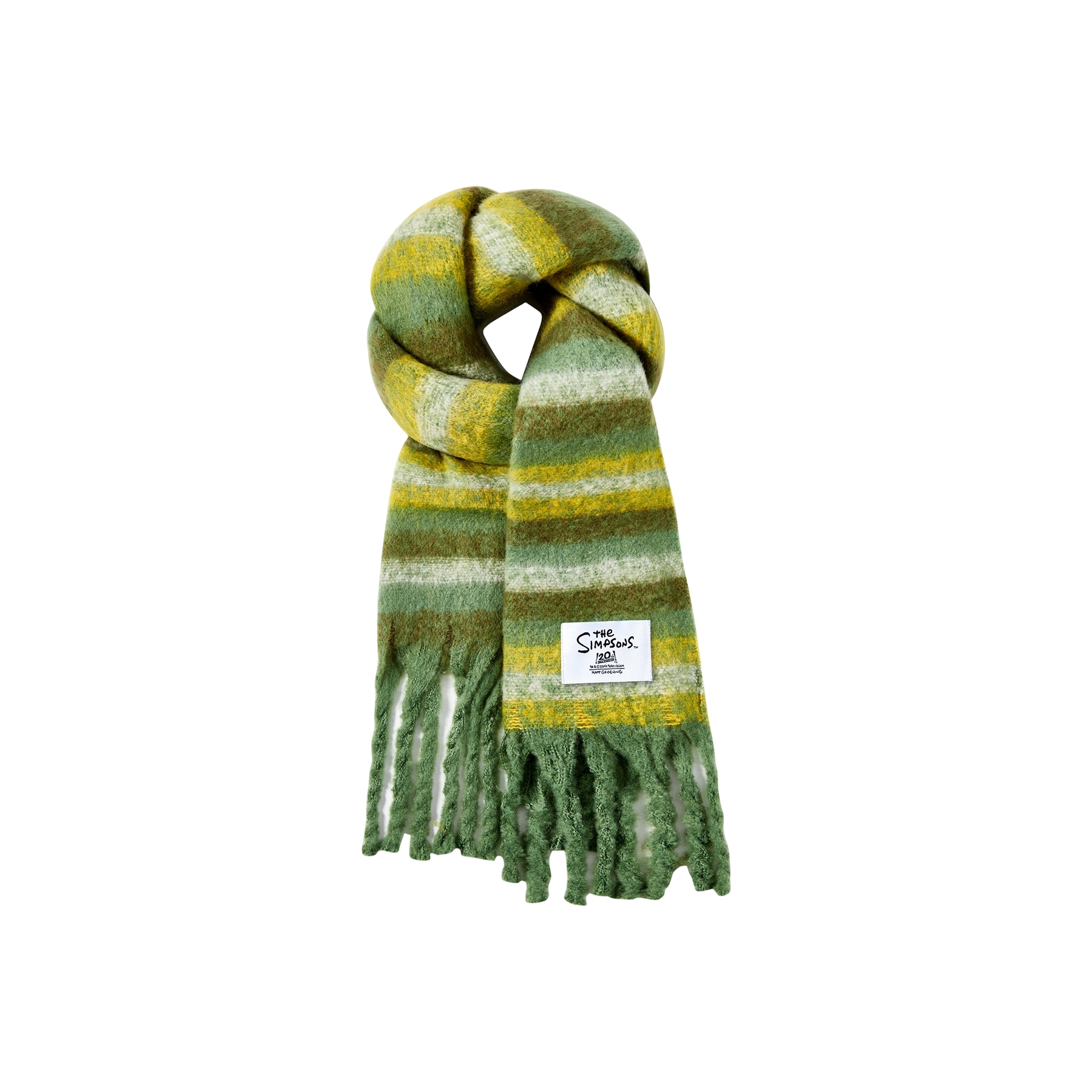 The Simpsons Plaid Gradient Scarf — фото 10