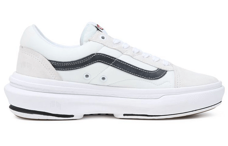 Vans Old Skool Overt Comfycush White Black — фото 6