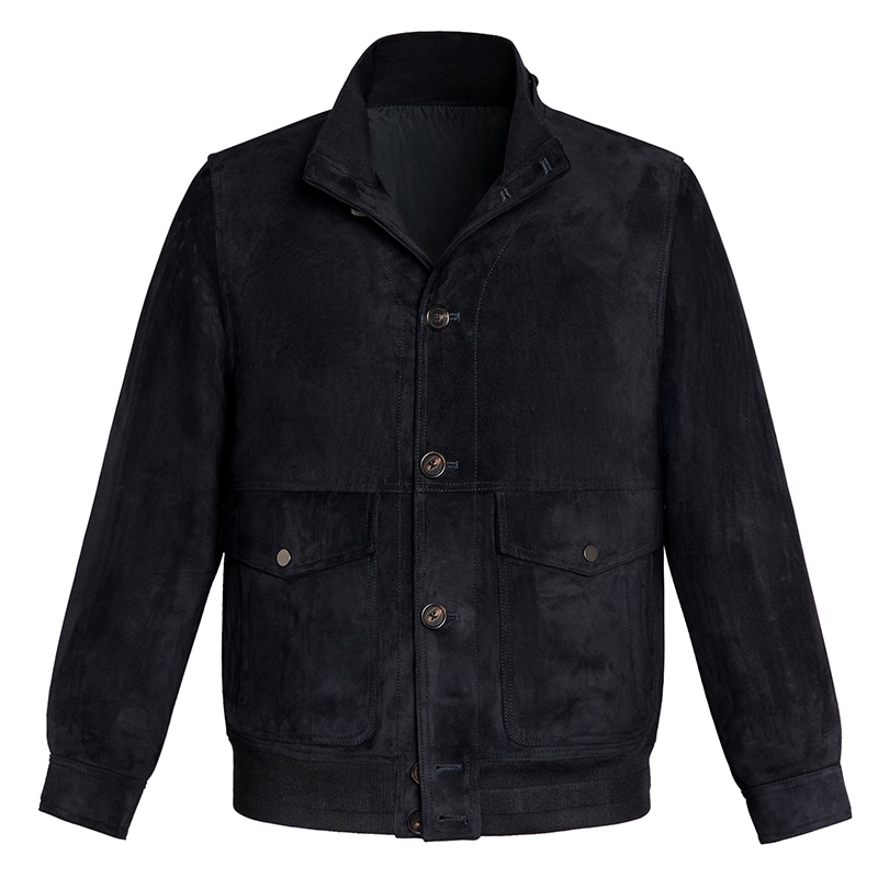 SKARO Suede Leather Jacket
