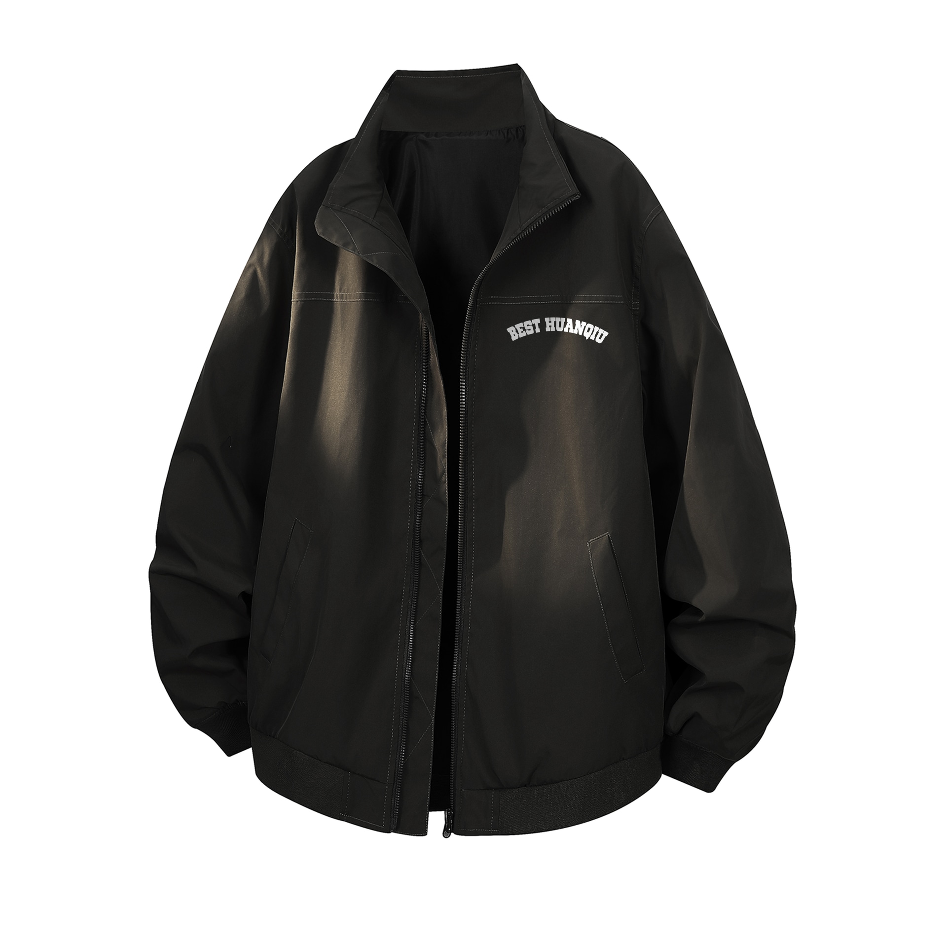环球 HUANQIU HUANQIU Classic Logo Zip Jacket