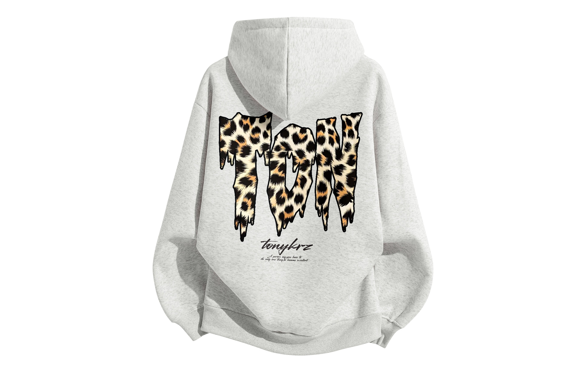 Худи Tonykrz Leopard Logo Hoodie