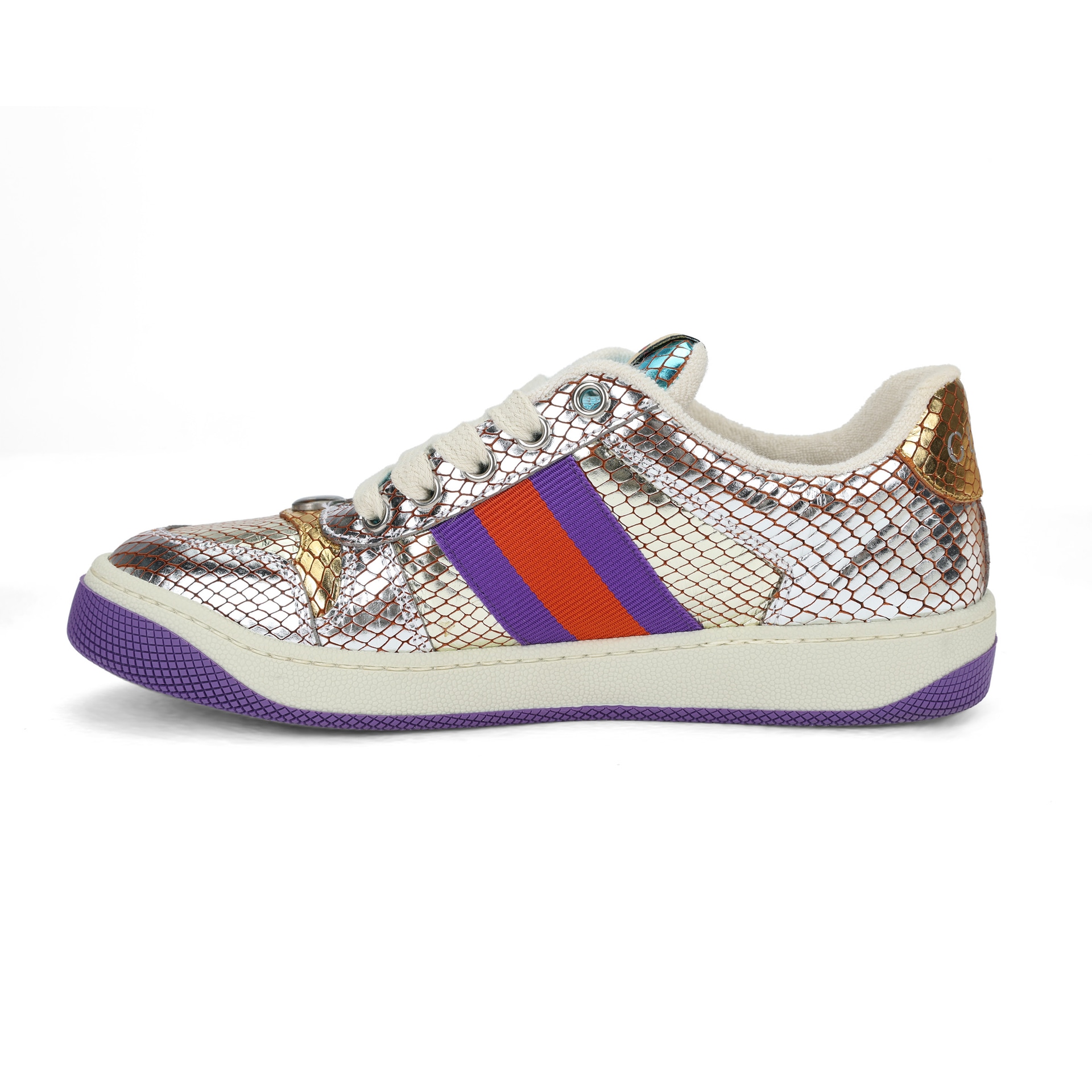 Gucci Screener Silver Purple — фото 5