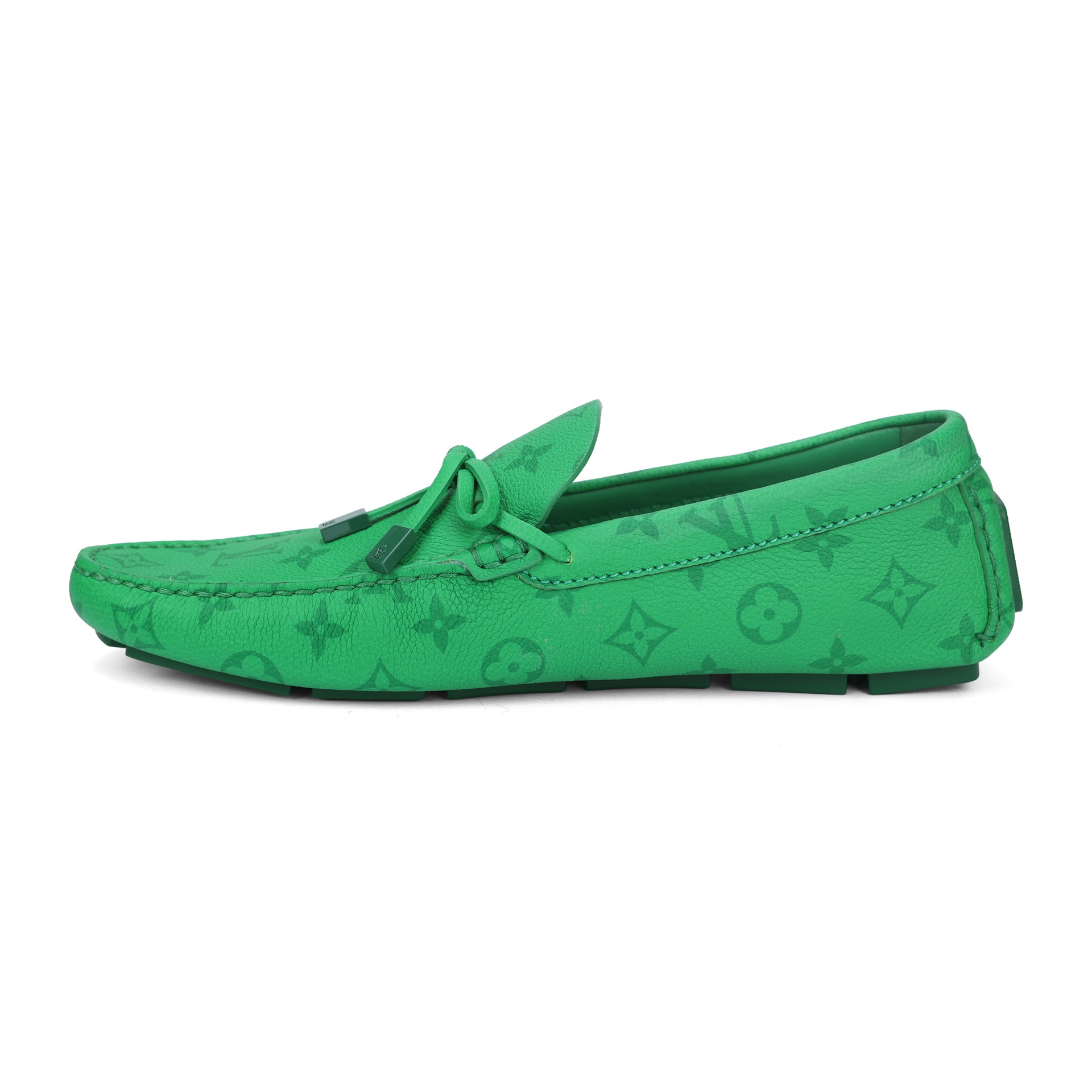 Louis Vuitton Driver Moccasin Green — фото 5