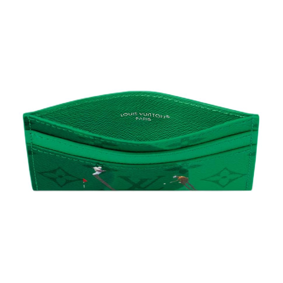 Louis Vuitton Card Holder Green — фото 3