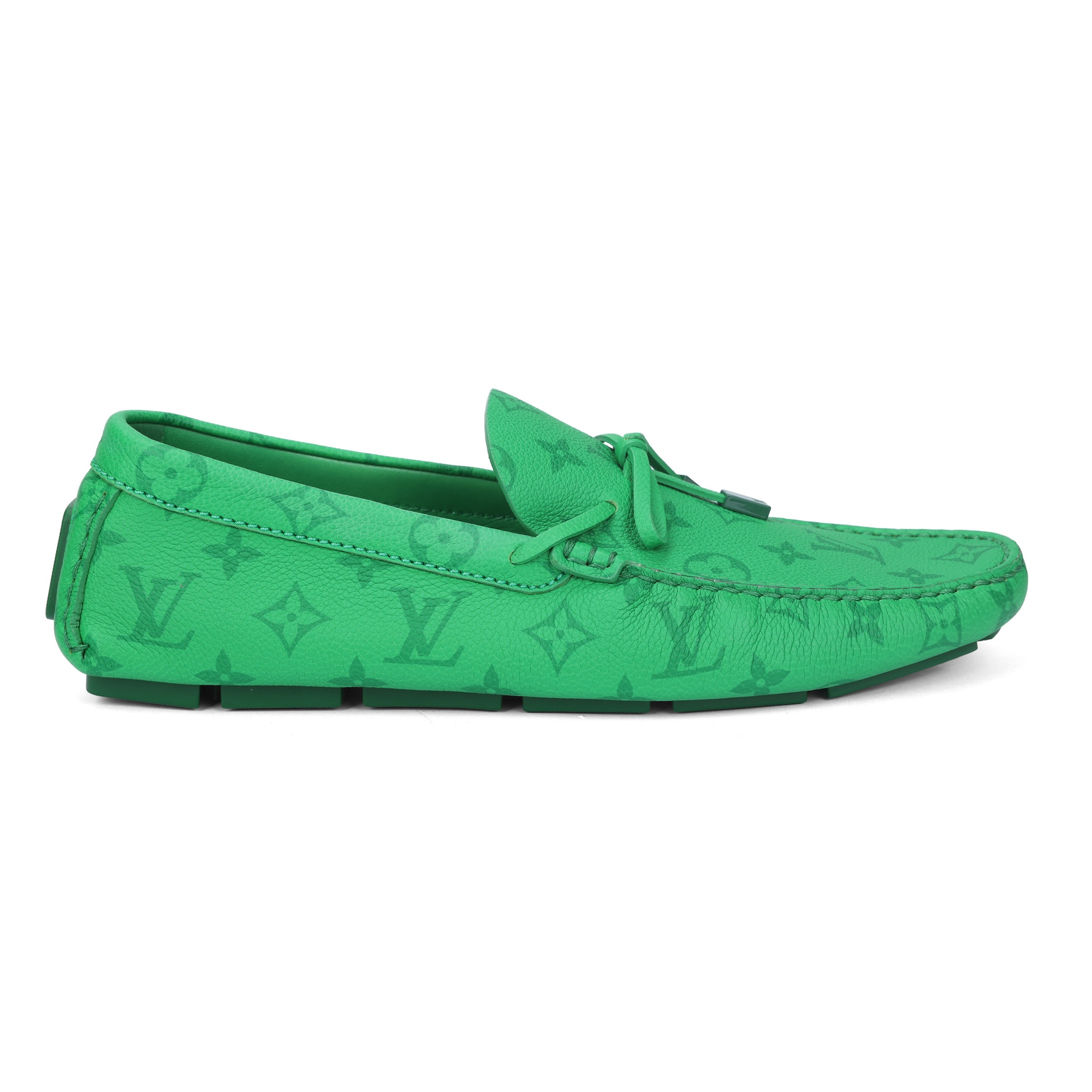 Louis Vuitton Driver Moccasin Green — фото 6