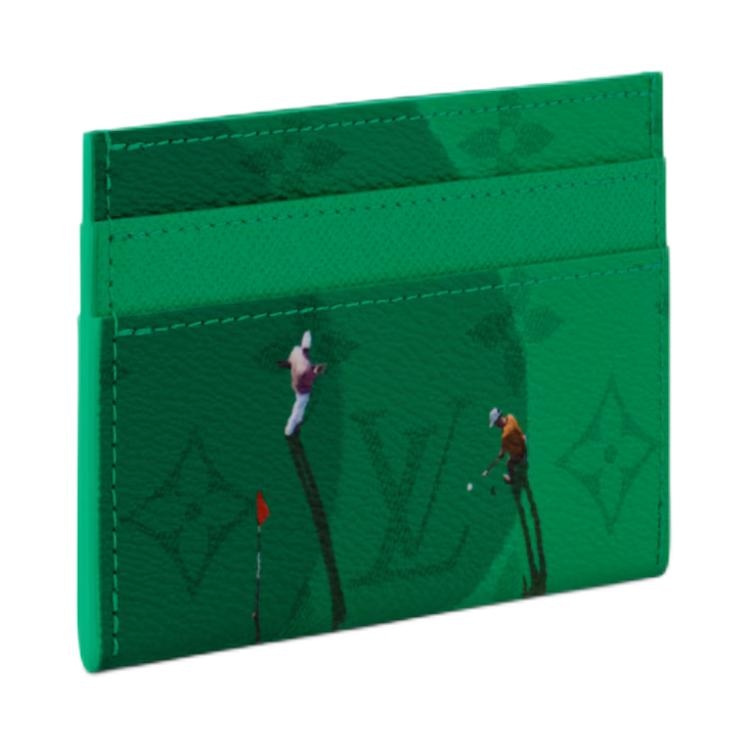 Louis Vuitton Card Holder Green — фото 1