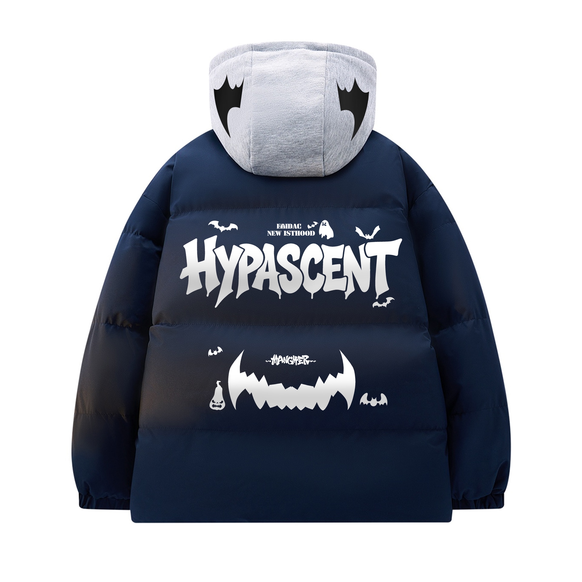 Hypascent Halloween Demon Smile Puffer Jacket — фото 11