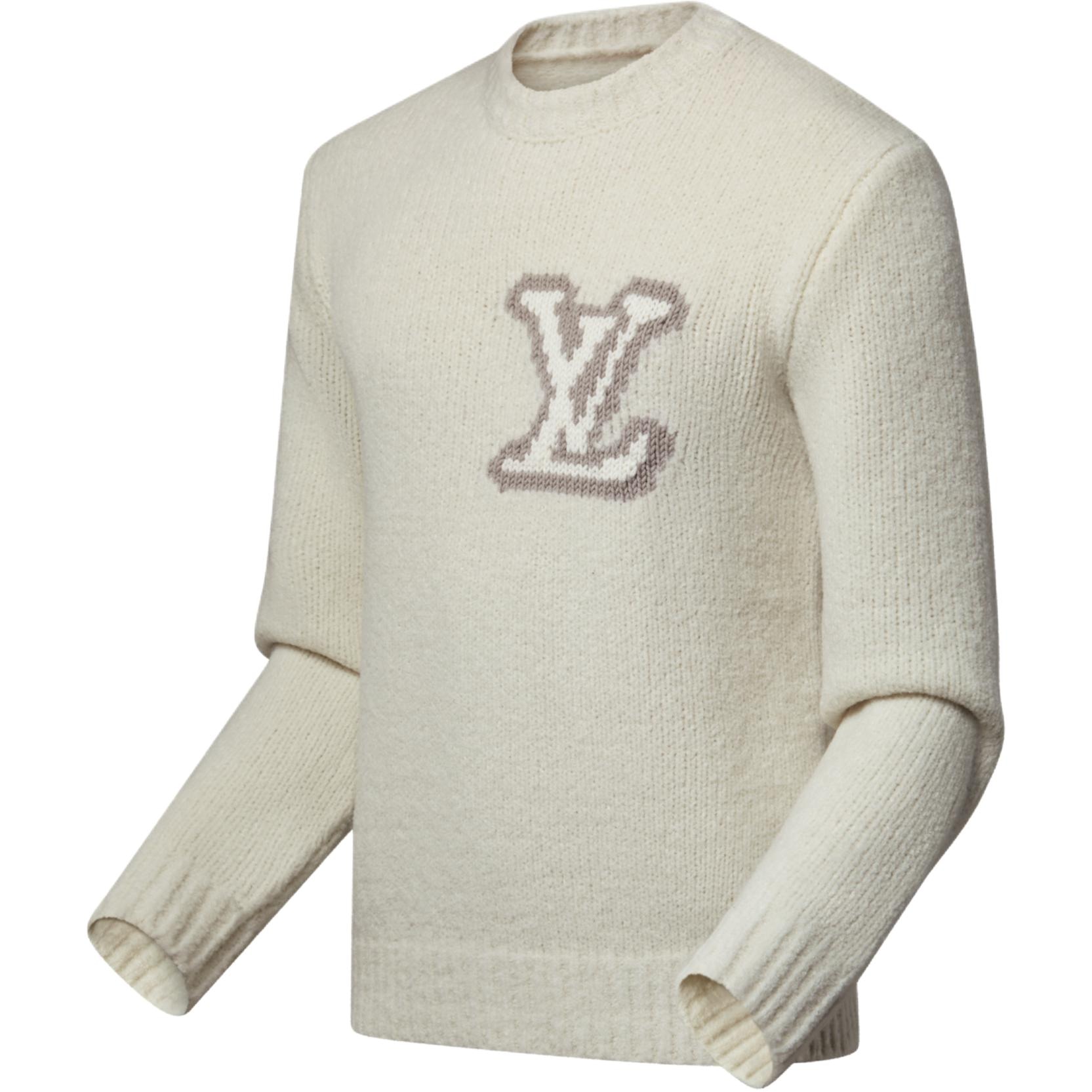 Louis Vuitton SS26 Logo Embroidered Sweater — фото 5