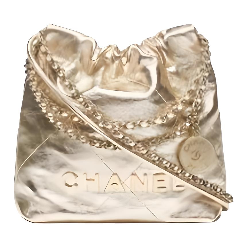 Сумки Chanel 22 Bag Champagne Gold