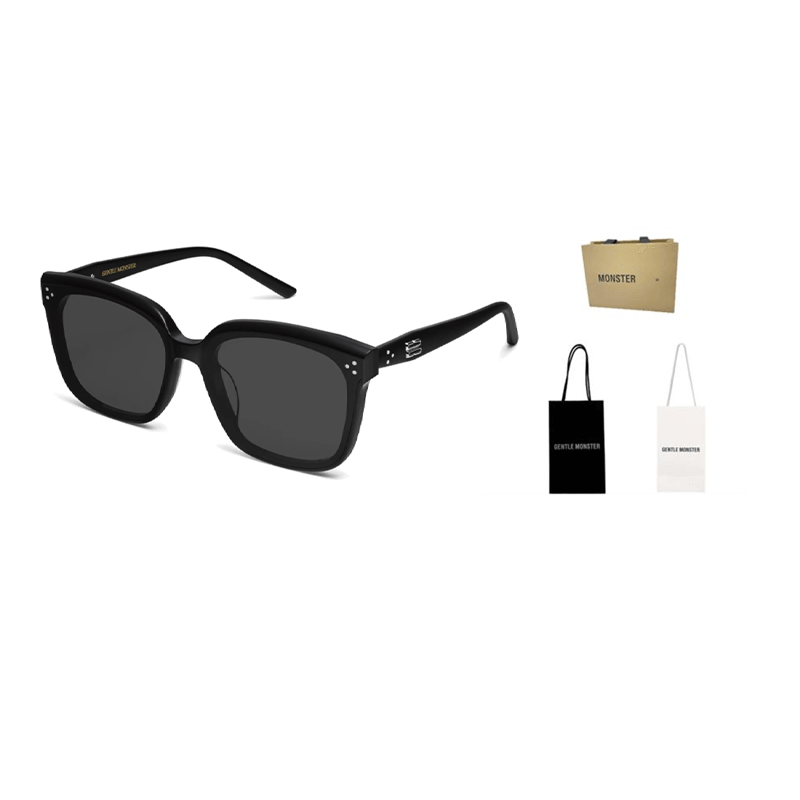 Gentle Monster Square Frame Sunglasses Black