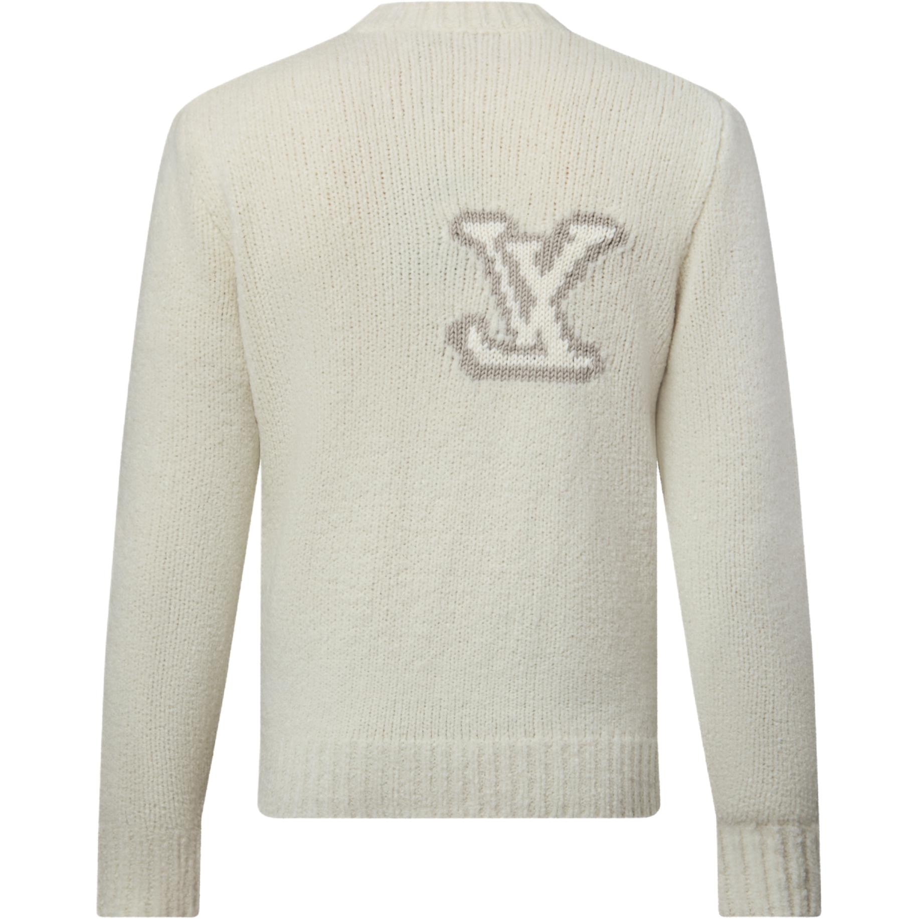 Louis Vuitton SS26 Logo Embroidered Sweater — фото 2