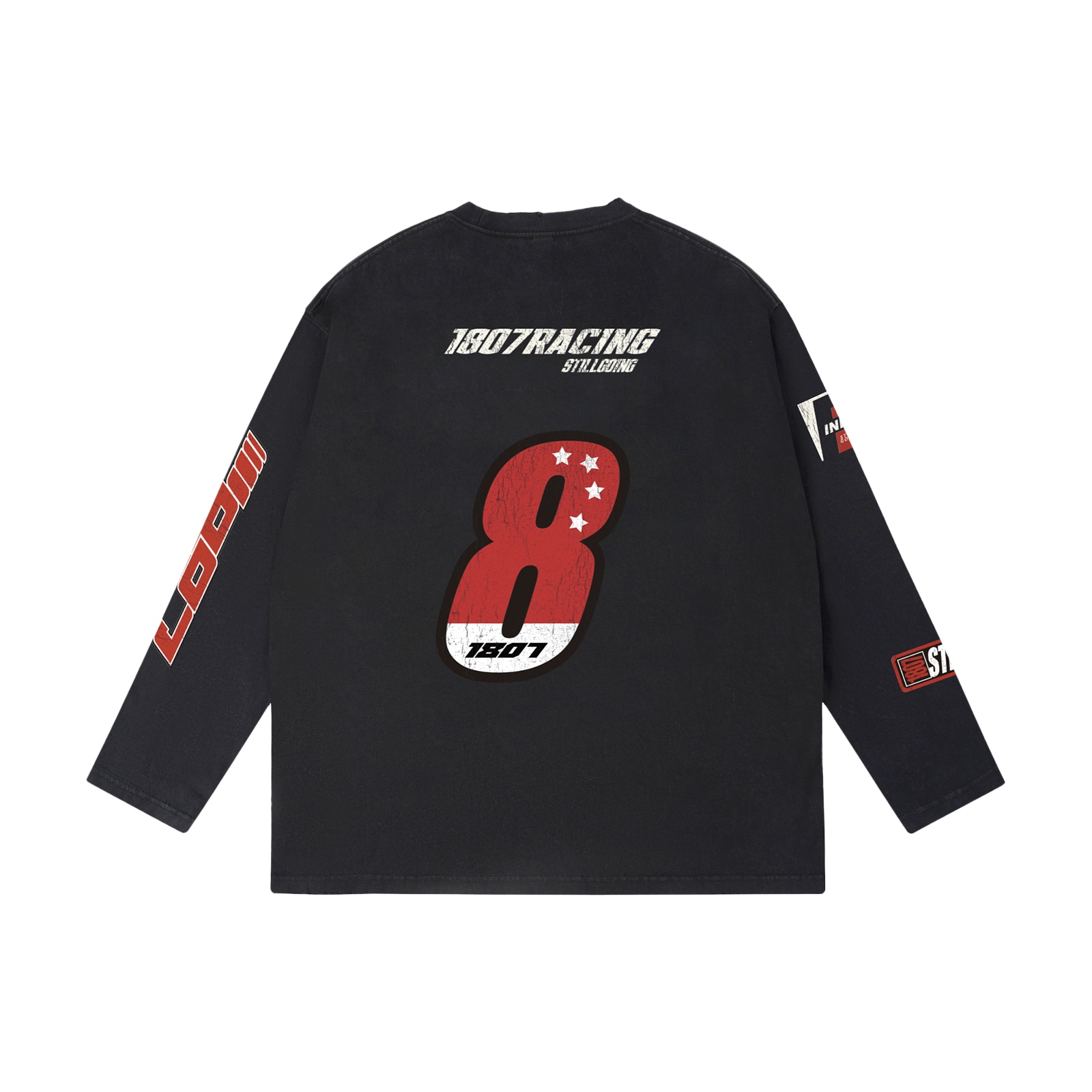 1807 Racing Patchwork Long Sleeve Tee — фото 6