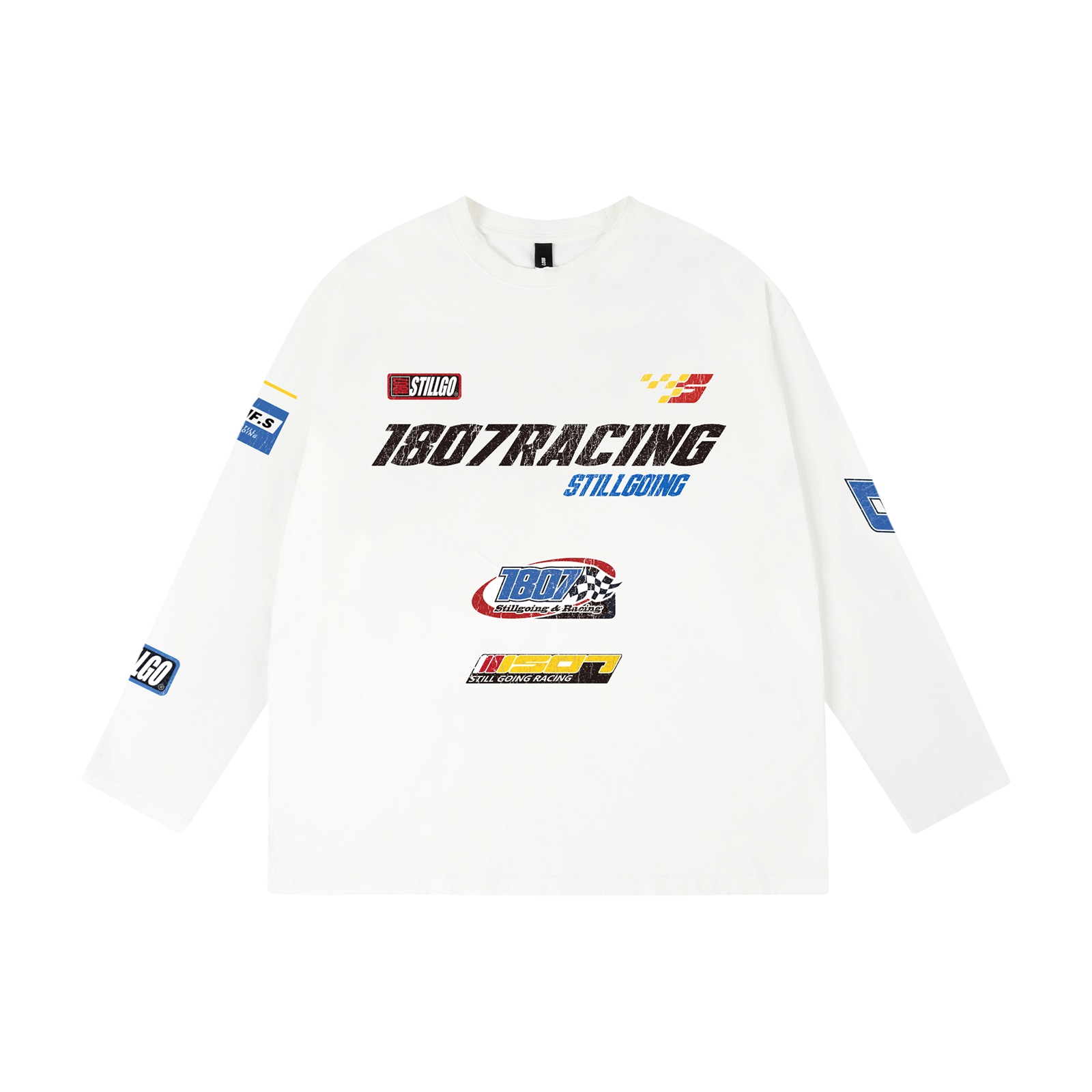 1807 Racing Patchwork Long Sleeve Tee — фото 11