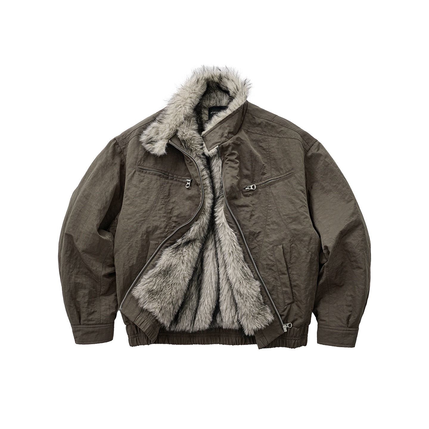 BENMYSHOWER Vintage Deconstructed Reversible Jacket