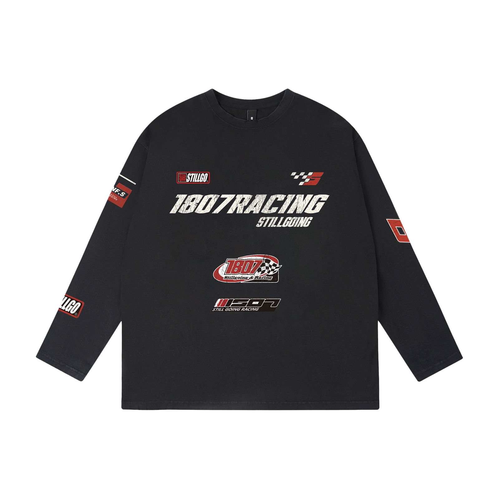 1807 Racing Patchwork Long Sleeve Tee — фото 5