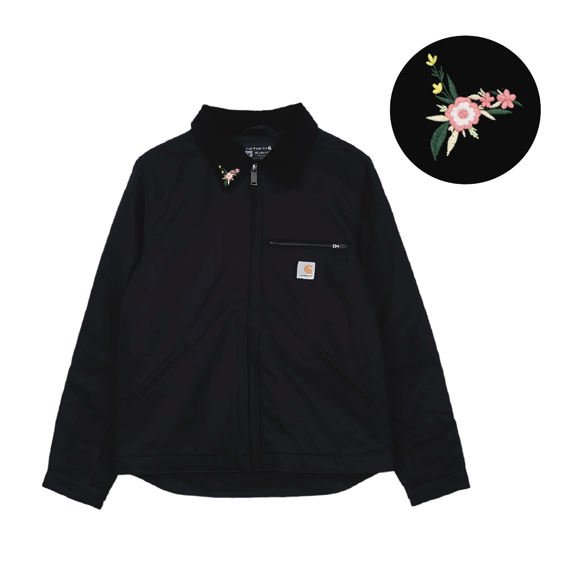 Carhartt Ink-Dyed Frost Embroidered Work Jacket