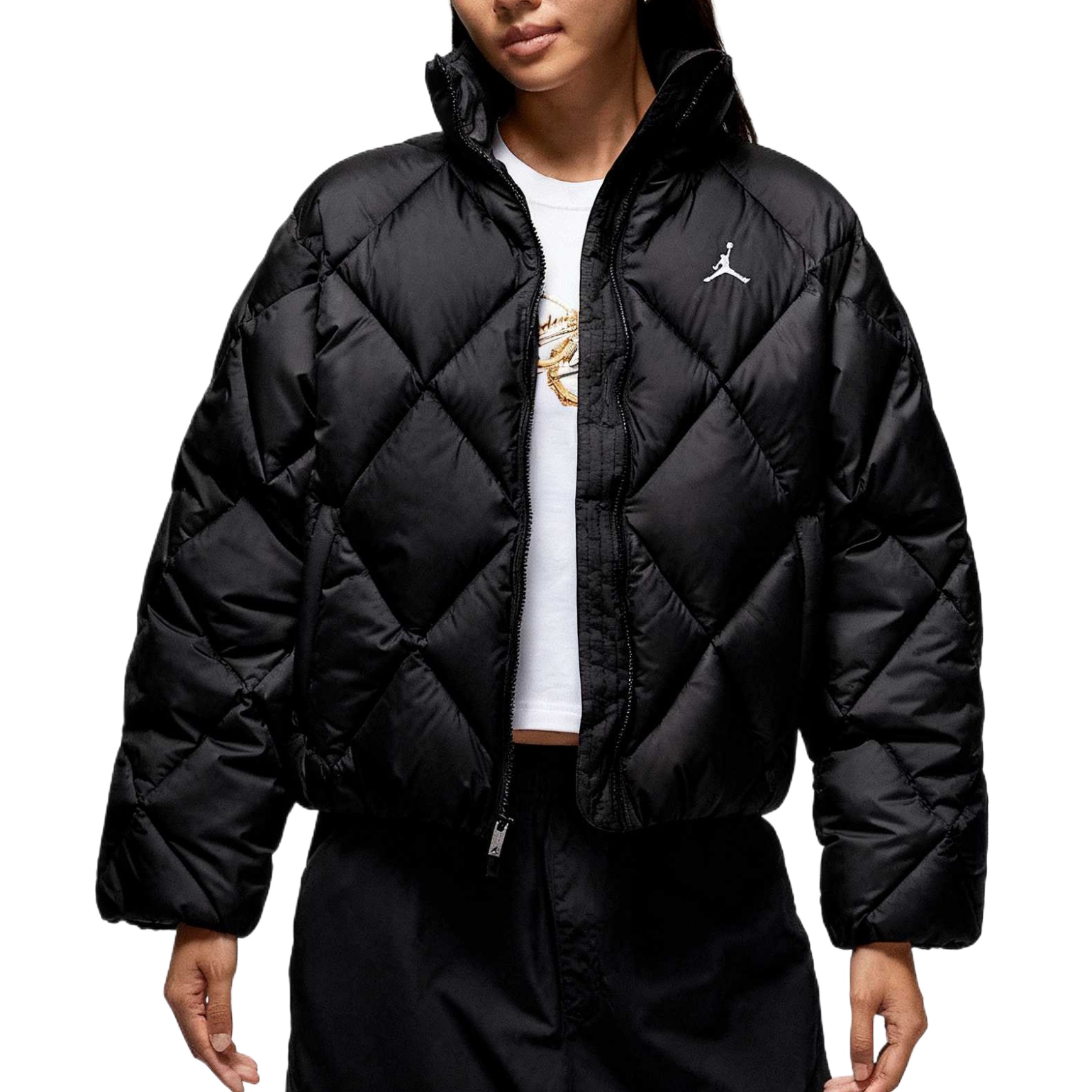 Jordan Women's Quilted Puffer Jacket Brooklyn Therma Fit — фото 2