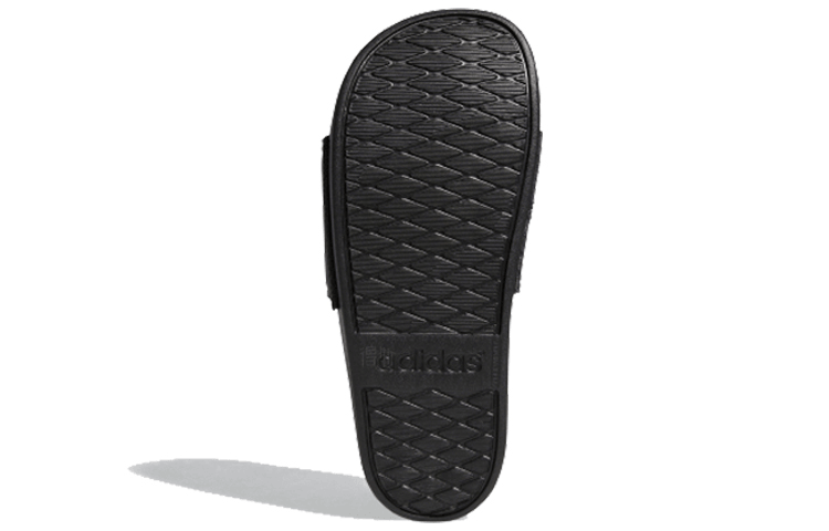 Adidas Adilette Comfort Black Gold — фото 7