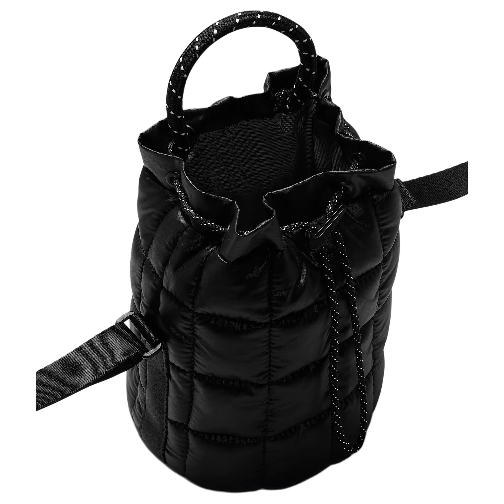 Nike Tote Bag Quilted Nylon Black — фото 3