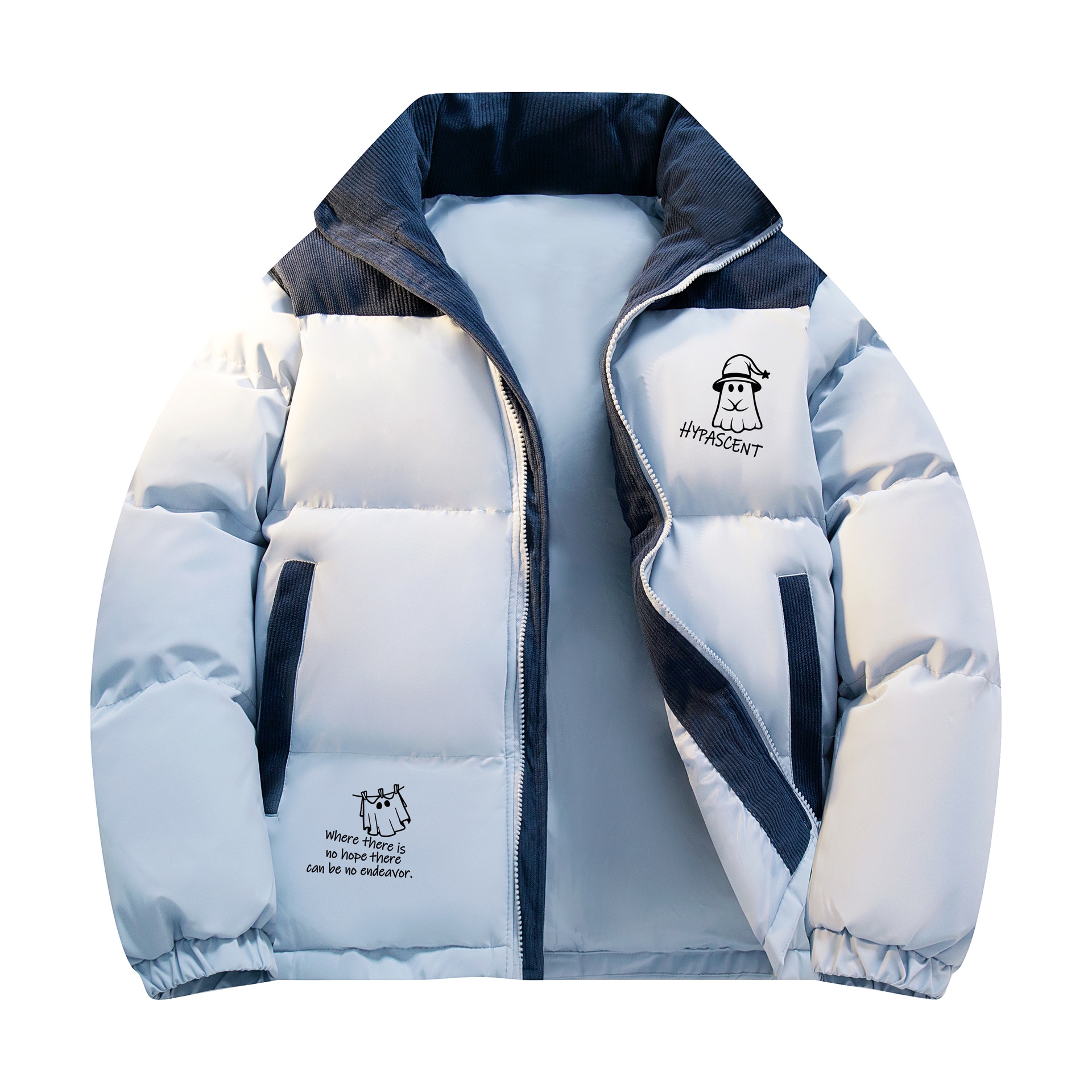 HYPASCENT Ghost Print Corduroy Jacket