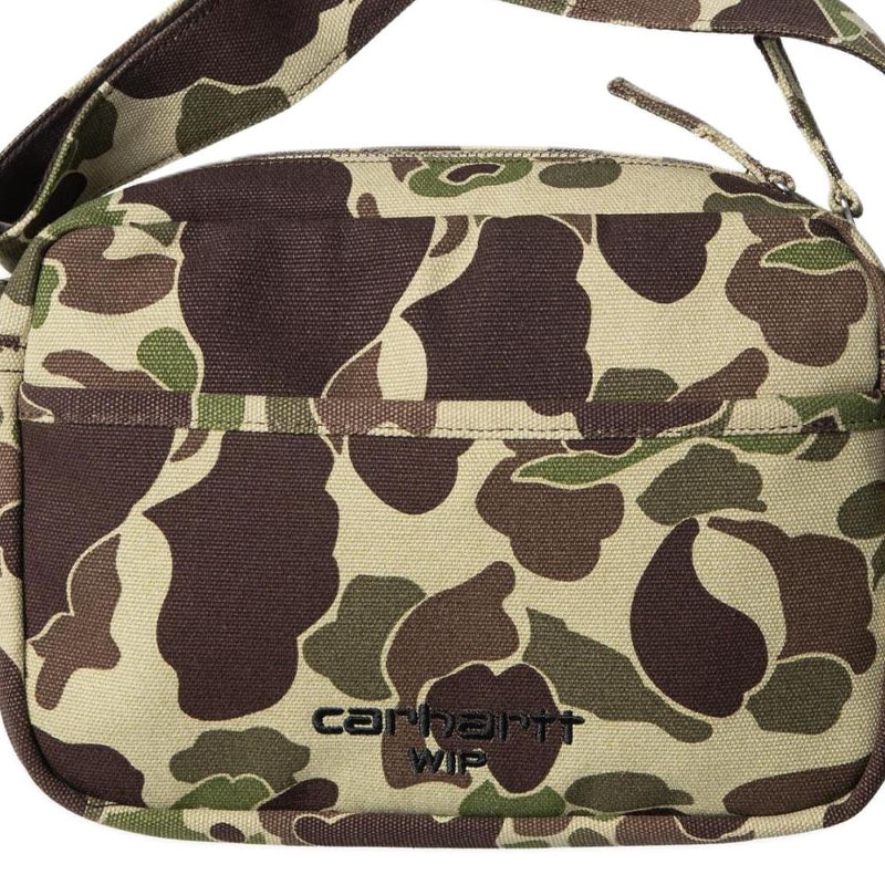 Carhartt WIP 2.9L Embroidered Logo Shoulder Bag Camouflage — фото 3